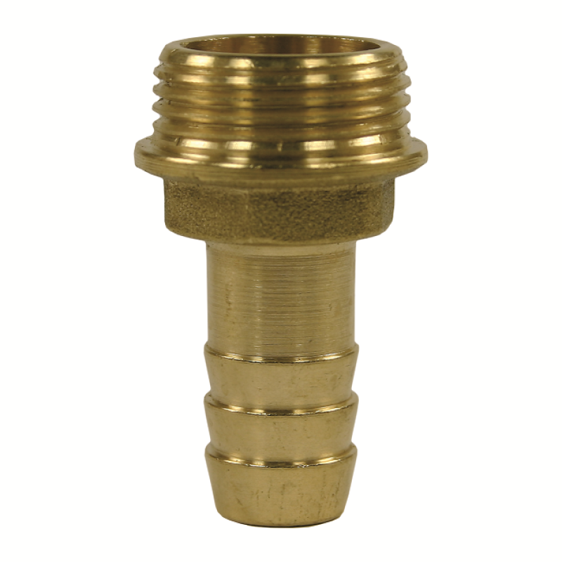 Slangpilaar messing 6 mm